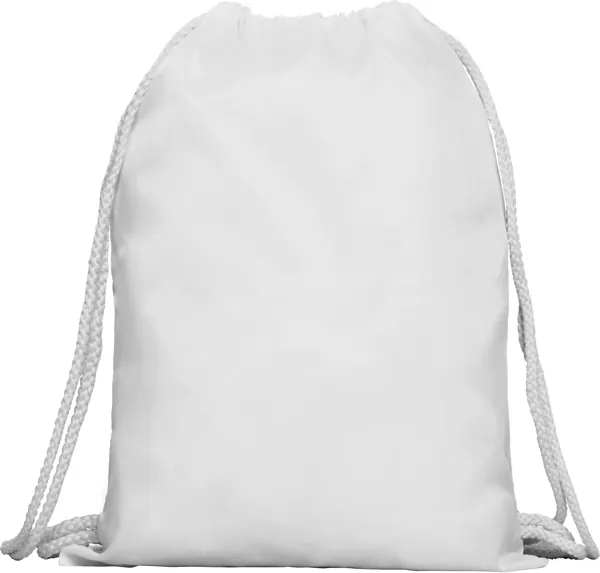 Rucsac cu șnur Kagu — culoarea Alb, imagine produs