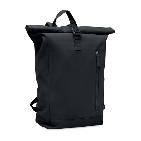 Rucsac KAMET — culoarea Negru, față