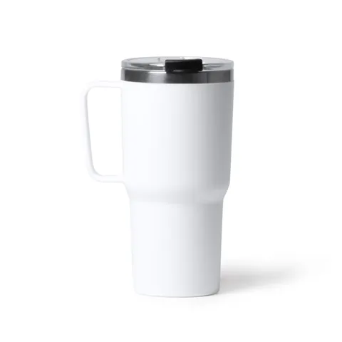 Cană termică Kencher — culoarea Alb, imagine produs