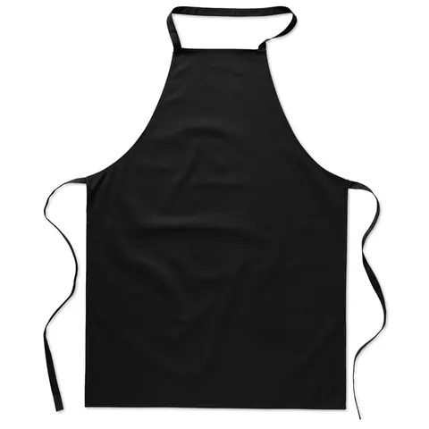 Șorț KITAB GLASGOW — culoarea Negru, față