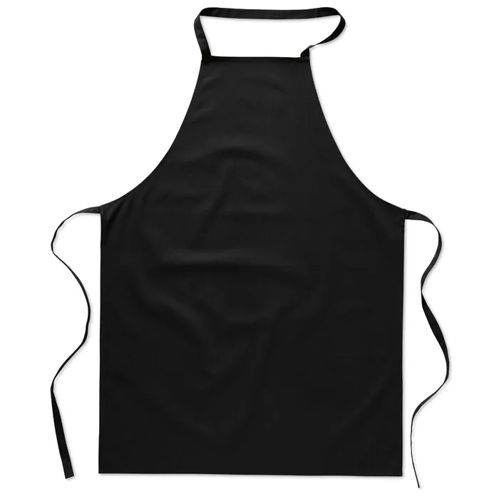 Șorț KITAB GLASGOW — culoarea Negru, față