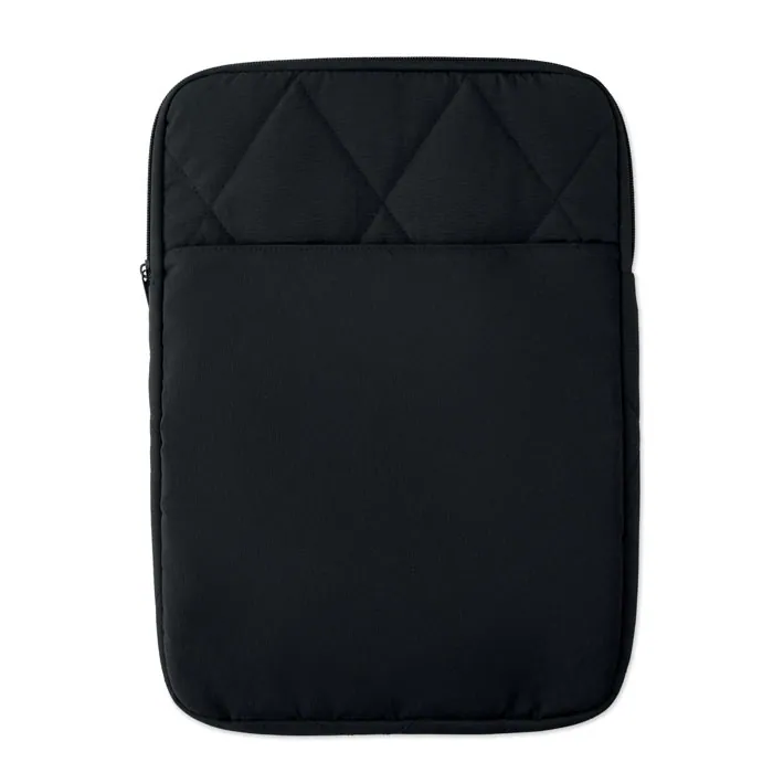 Husă pentru laptop KLYRO — culoarea Negru, față