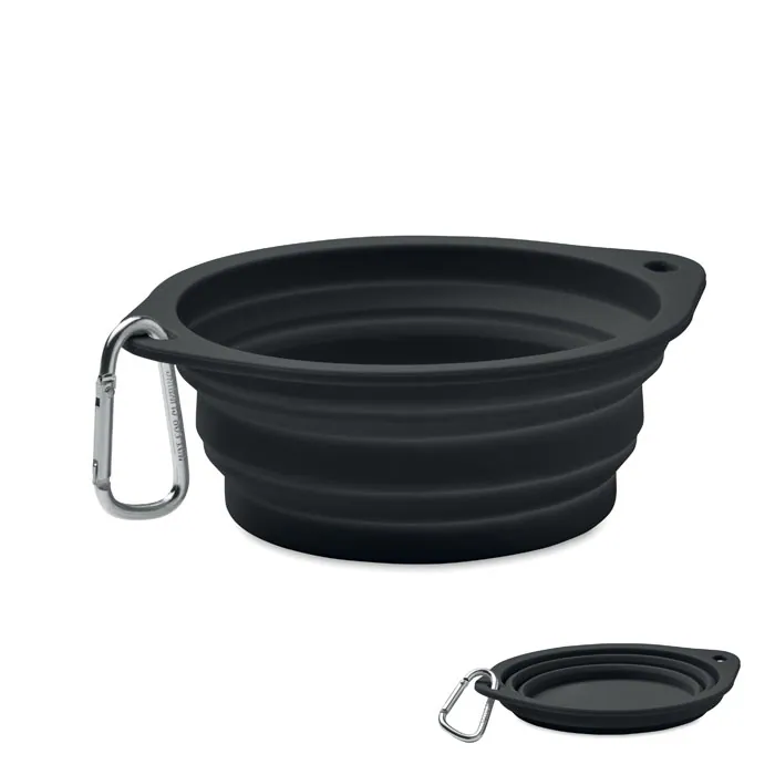 Bol portabil KOLAPDIER — culoarea Negru, față