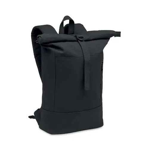 Rucsac KOPER ROLL — culoarea Negru, față