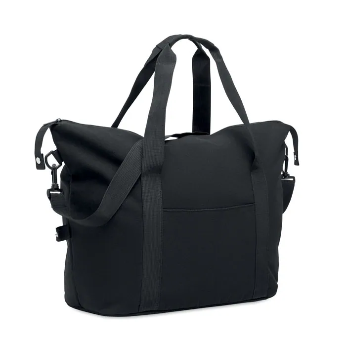 Geantă de weekend KOPER TOTE — culoarea Negru, față
