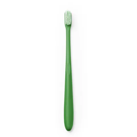 Periuță de dinți Kora — culoarea Verde tei, imagine produs