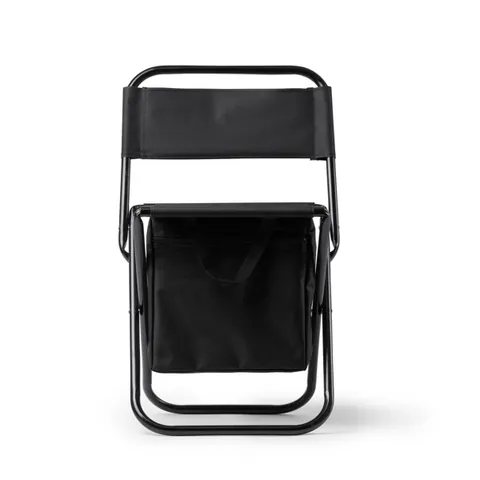 Scaun pliabil Koval — culoarea Negru, imagine produs