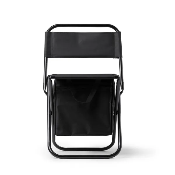 Scaun pliabil Koval — culoarea Negru, imagine produs
