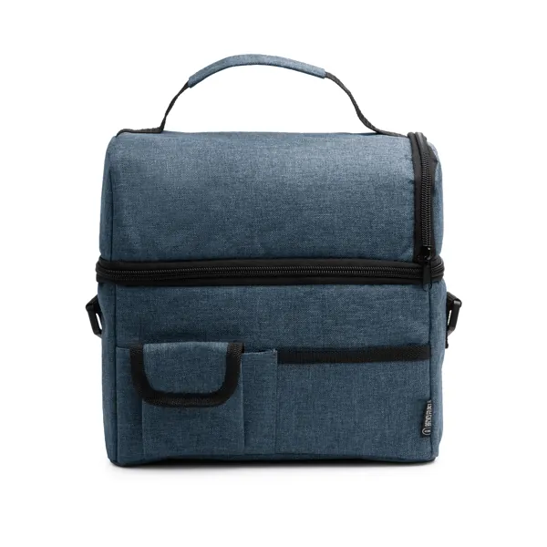 Geantă frigorifică Kunes — culoarea Denim melanj, imagine produs