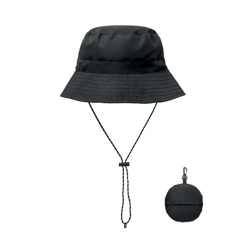 Pălărie LANIN — culoarea Negru, față