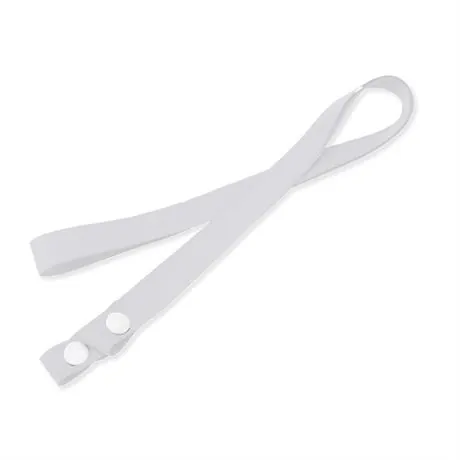 Lanyard Lasse — culoarea Alb, imagine produs