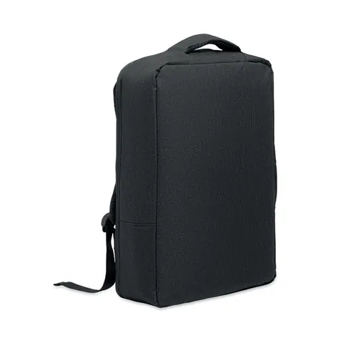 Rucsac LAUGAR — culoarea Negru, față