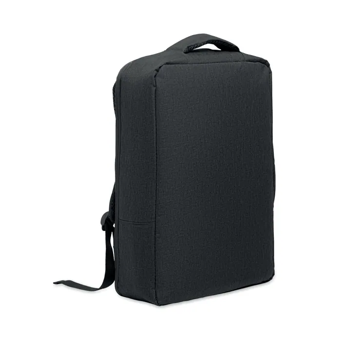 Rucsac LAUGAR — culoarea Negru, față