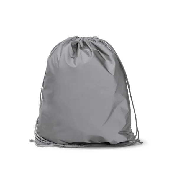 Rucsac cu șnur Lazar — culoarea Gri, imagine produs