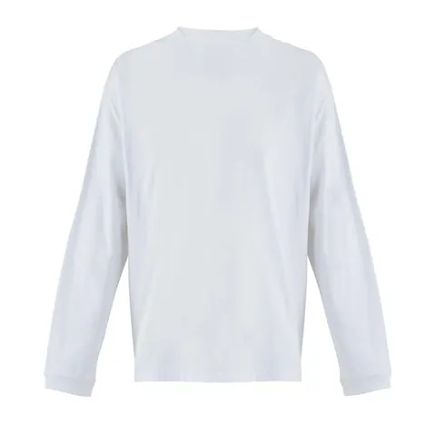 Tricou unisex LEGACY LSL — culoarea Alb, față