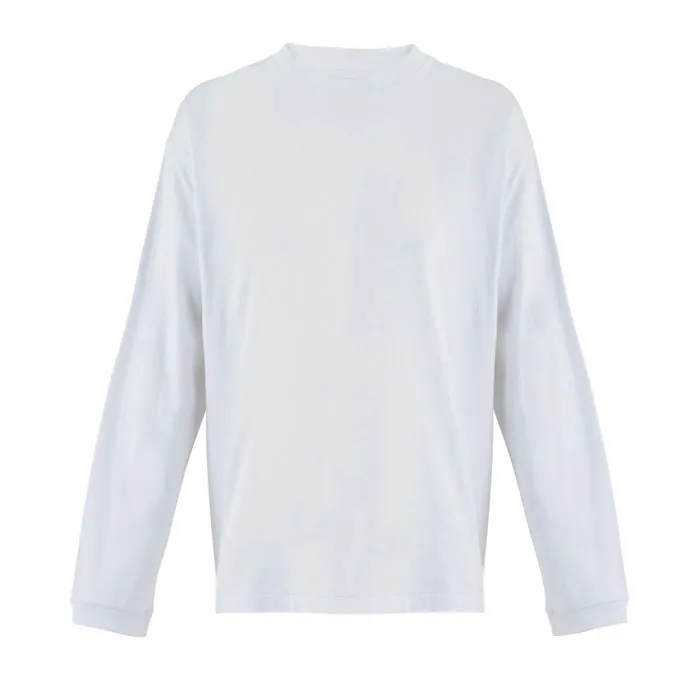 Tricou unisex LEGACY LSL — culoarea Alb, față