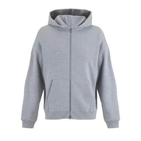 Pulover unisex LEGACY LSL — culoarea Gri melanj 2, față