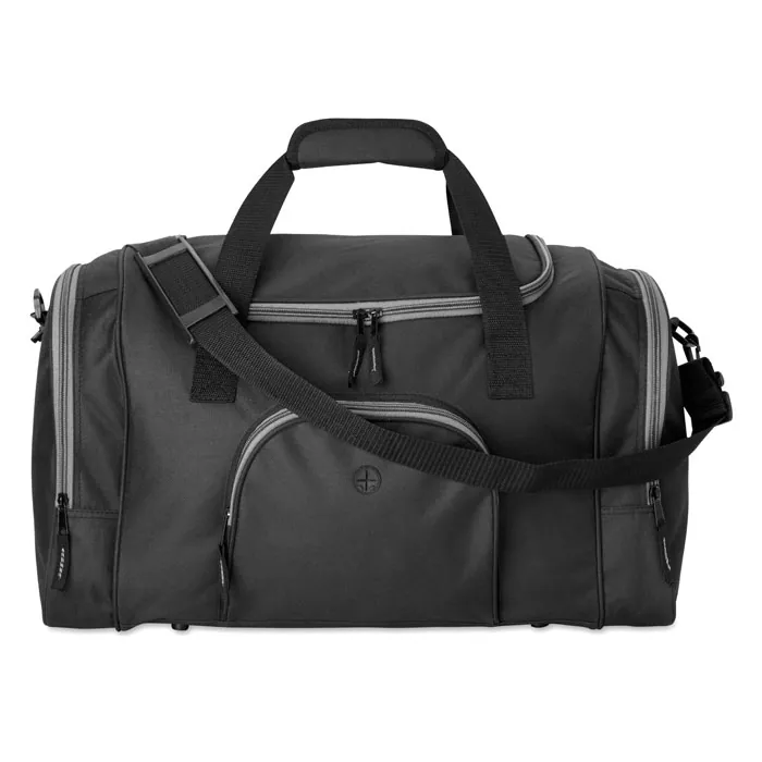 Geantă de sport LEIS — culoarea Negru, față