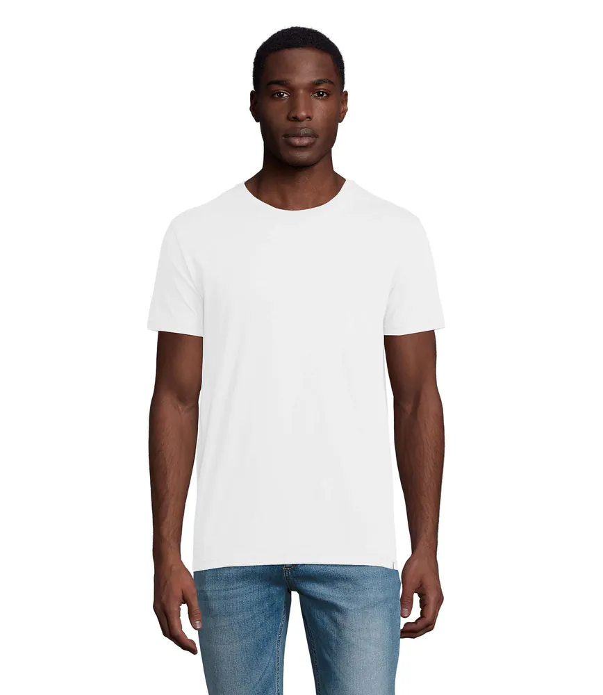 Tricou bărbați LEON — culoarea Alb, față