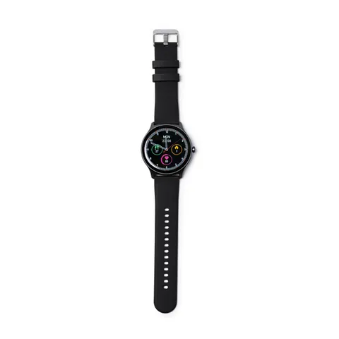 Smartwatch Leymi — culoarea Negru, imagine produs
