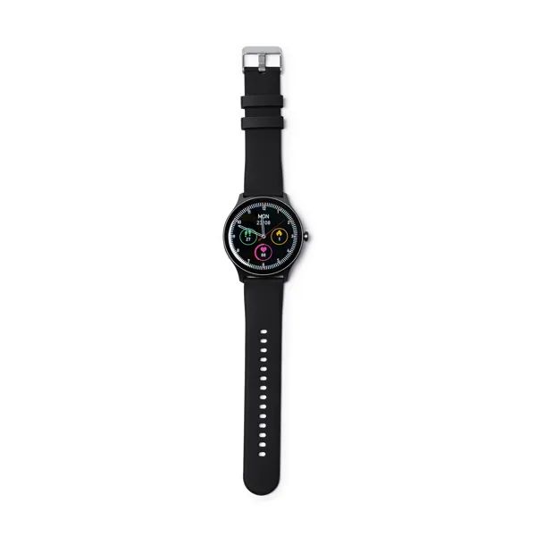 Smartwatch Leymi — culoarea Negru, imagine produs