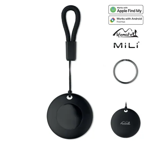 Localizator Bluetooth LIFEMATE — culoarea Negru, față