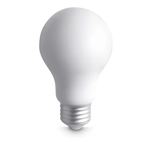 Jucărie anti-stres LIGHT — culoarea Alb, față
