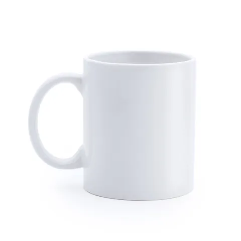 Cană ceramică Lima — culoarea Alb, imagine produs