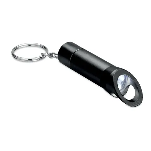 Breloc cu desfăcător LITOP — culoarea Negru, față