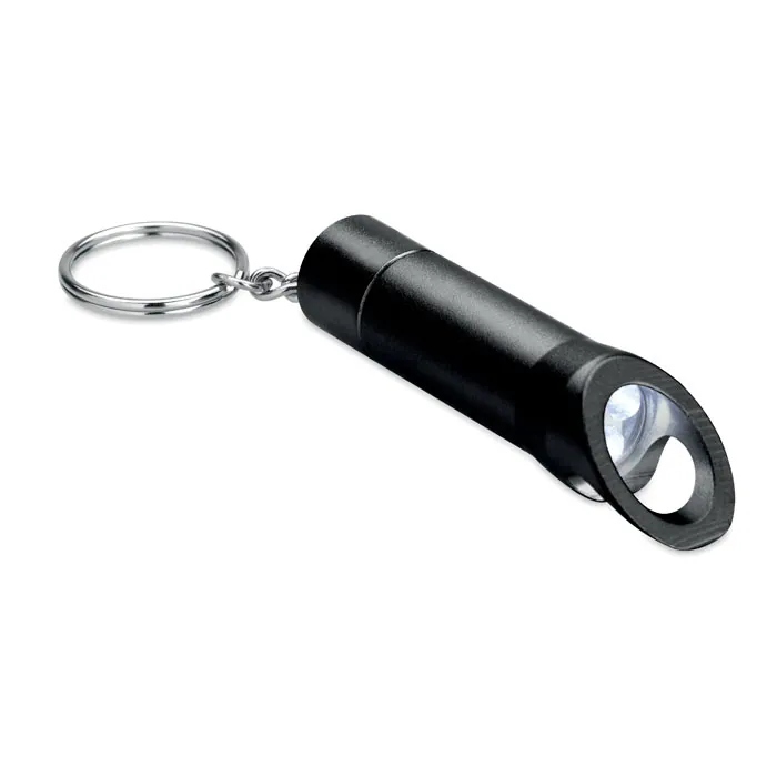 Breloc cu desfăcător LITOP — culoarea Negru, față