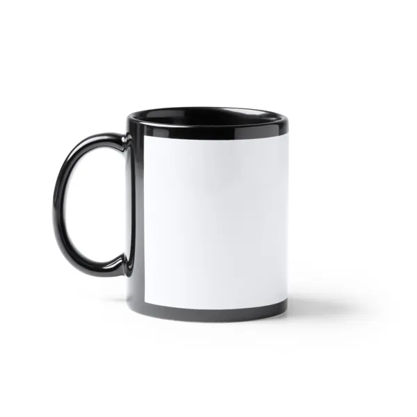 Cană ceramică Lixi — culoarea Negru, imagine produs