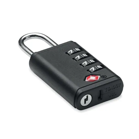 Încuietoare TSA LOCK — culoarea Negru, față