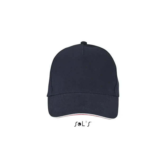 Șapcă unisex LONGCHAMP — culoarea Bleumarin, față