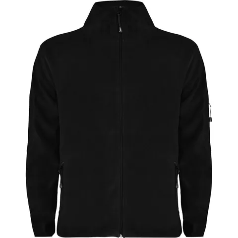 Jachetă fleece bărbați Luciane — culoarea Negru, imagine produs