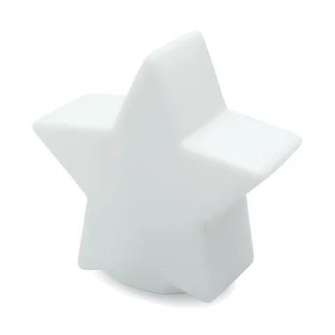 Decorațiune LUMISTAR — culoarea Alb, față