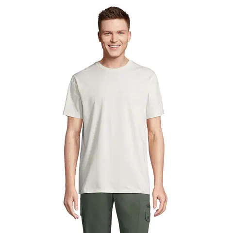 Tricou LYAM — culoarea Alb absolut, față