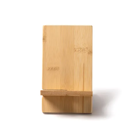 Suport pentru telefon Lyra — culoarea Natural, imagine produs