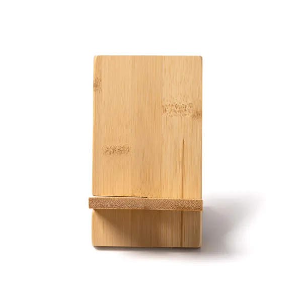 Suport pentru telefon Lyra — culoarea Natural, imagine produs