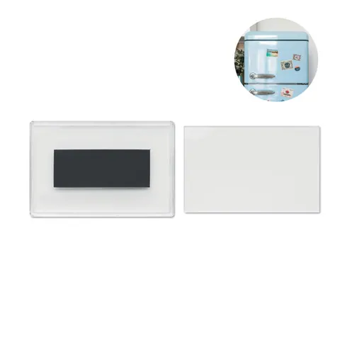 Accesoriu de birou MAGME — culoarea Transparent, față