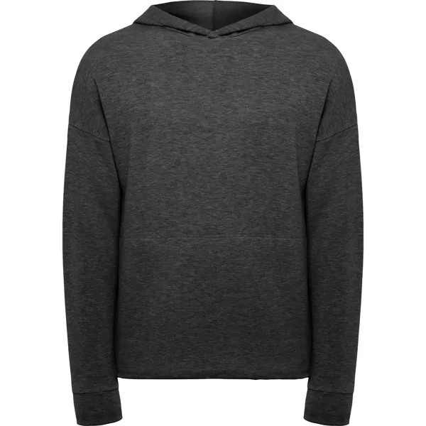 Hanorac cu glugă unisex Manaslu — culoarea Negru melanj, imagine produs
