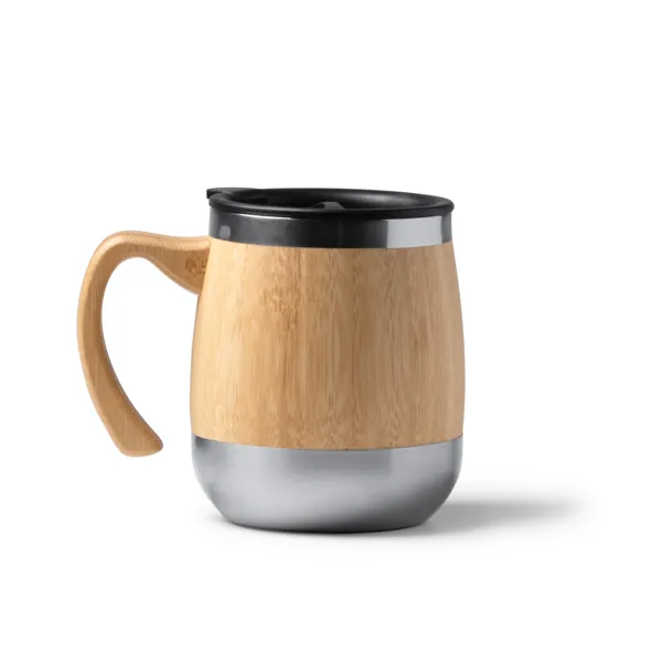 Cană termică Marly — culoarea Natural, imagine produs