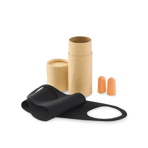 Set de călătorie MASKSET — culoarea Bej, față