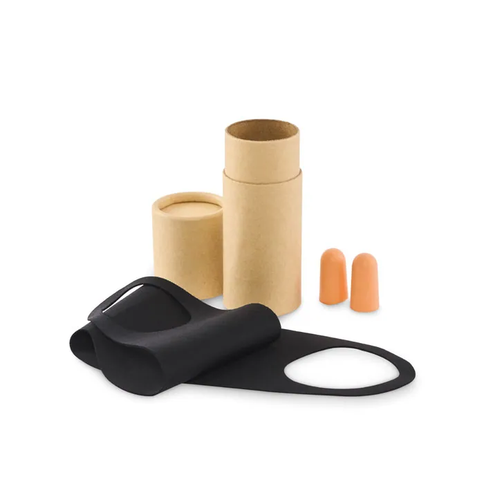 Set de călătorie MASKSET — culoarea Bej, față