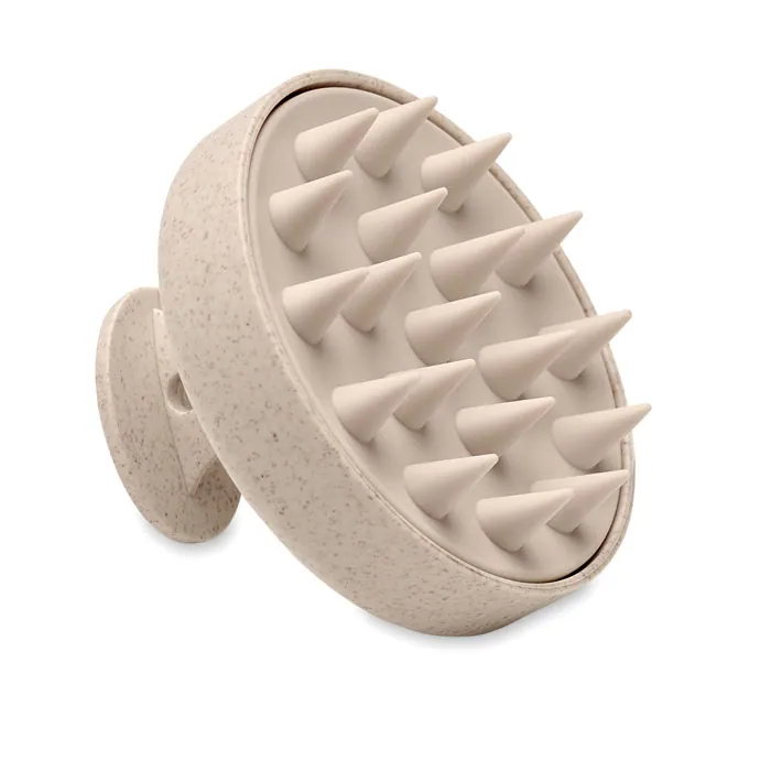 Perie MASSAGE — culoarea Bej, față