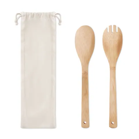 Ustensilă de bucătărie MAYEN SET — culoarea Bej, față