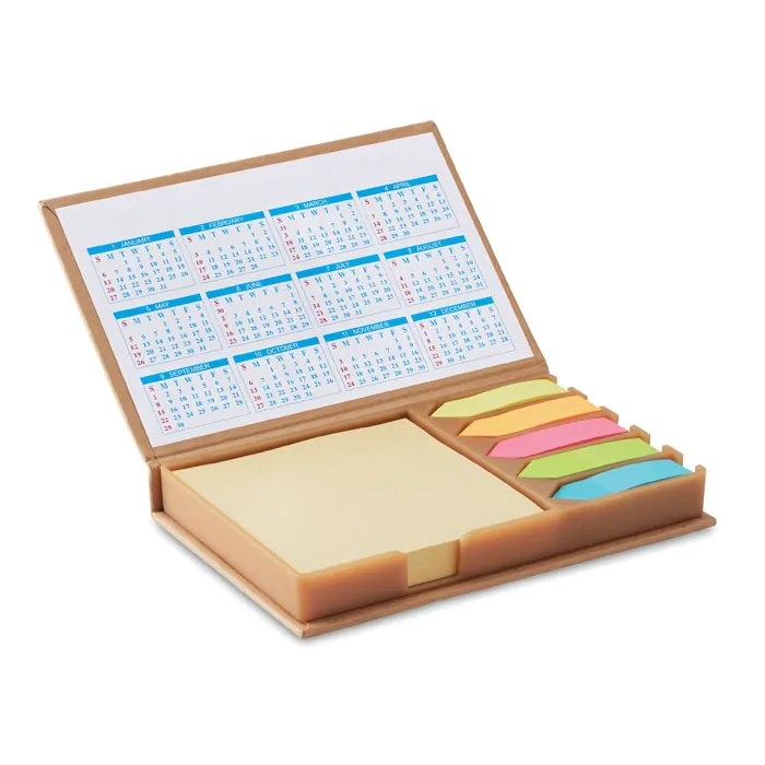 Calendar MEMOCALENDAR — culoarea Bej, față