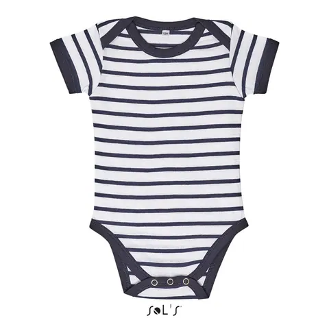 Cămașă copii MILES BABY — culoarea Alb / Mare, față