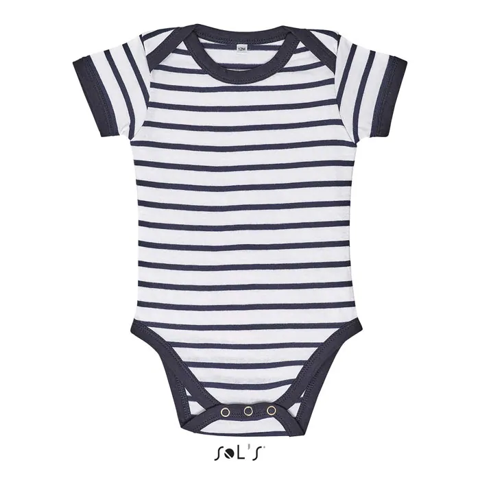 Cămașă copii MILES BABY — culoarea Alb / Mare, față