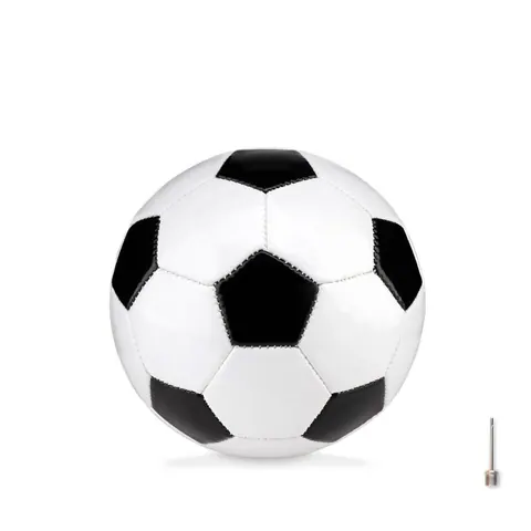 Minge mică de fotbal MINI SOCCER — culoarea Alb / Negru, față