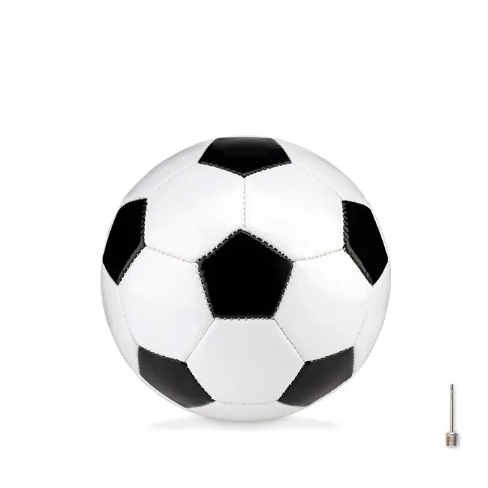 Minge mică de fotbal MINI SOCCER — culoarea Alb / Negru, față